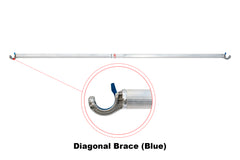 1.9m – 2.2m Narrow Aluminium Mobile Scaffold Base Tower