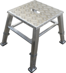 Aluminium Fixed and Adjustable Step Up Stools