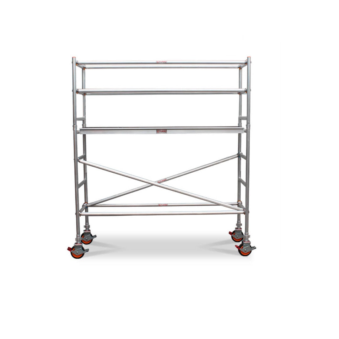 1.9m – 2.2m Narrow Aluminium Mobile Scaffold Base Tower