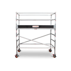 1.9m – 2.2m Wide Aluminium Mobile Scaffold Base Tower with Kickboards