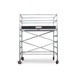 2.3m – 2.6m Wide Aluminium Mobile Scaffold Base Tower with Kickboards