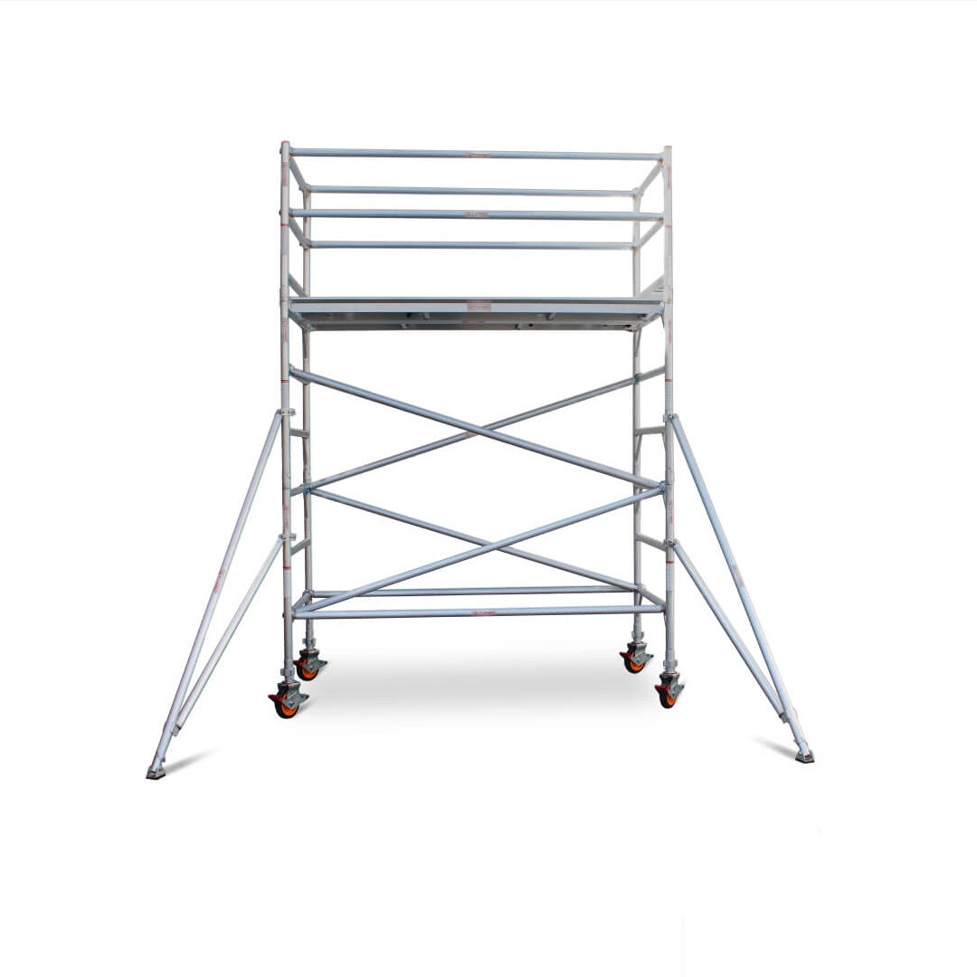 2.7m – 3.0m Wide Aluminium Mobile Scaffold Base Tower with 4 Outriggers