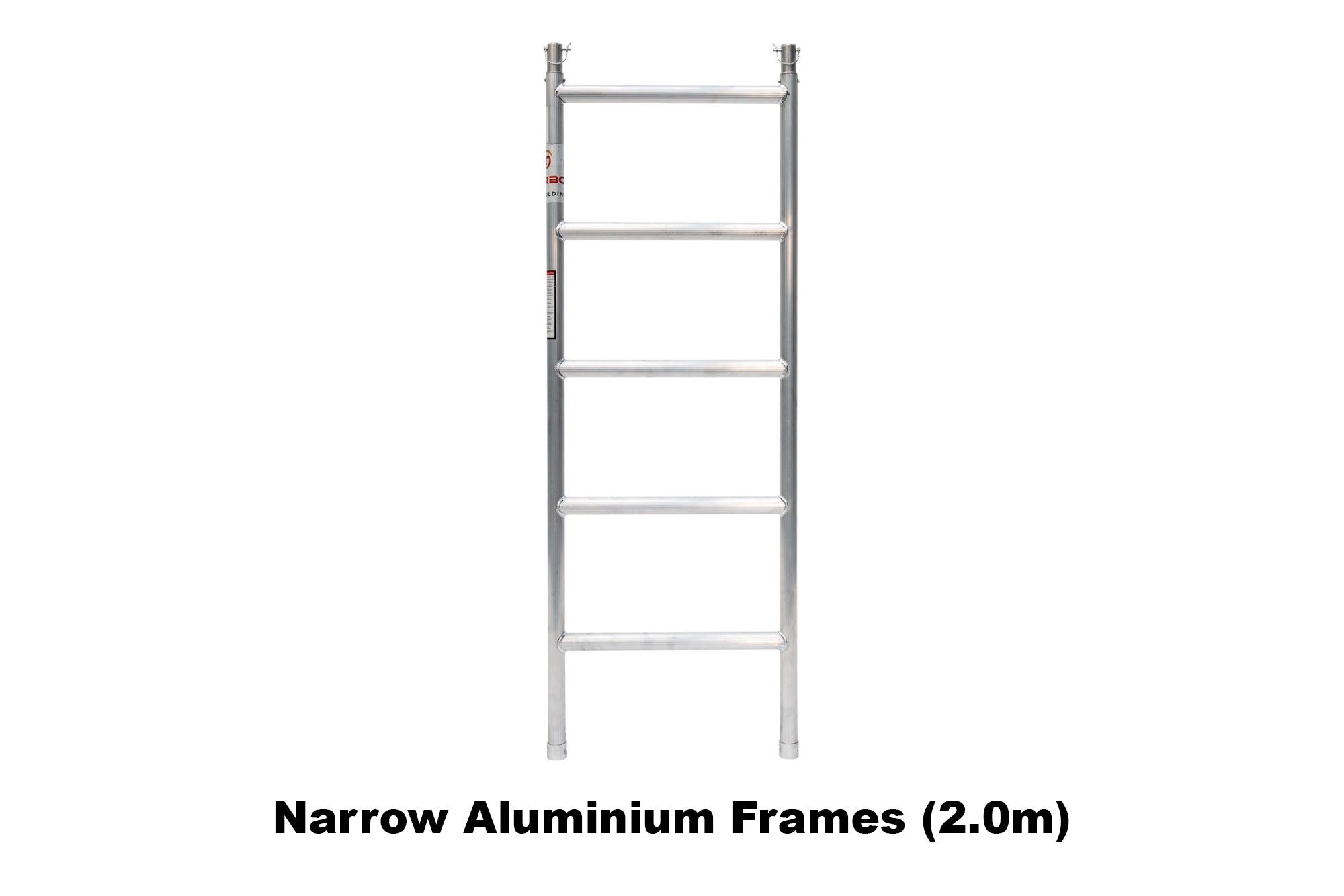 3.5m – 3.8m Narrow Aluminium Mobile Scaffold Base Tower with Kickboards