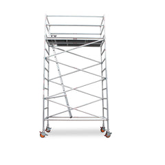 3.9m - 4.2m Wide Aluminium Mobile Scaffold Base Tower