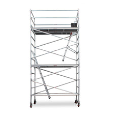 4.3m - 4.6m Wide Aluminium Mobile Scaffold Base Tower