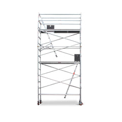 4.7m – 5.0m Narrow Aluminium Mobile Scaffold Base Tower