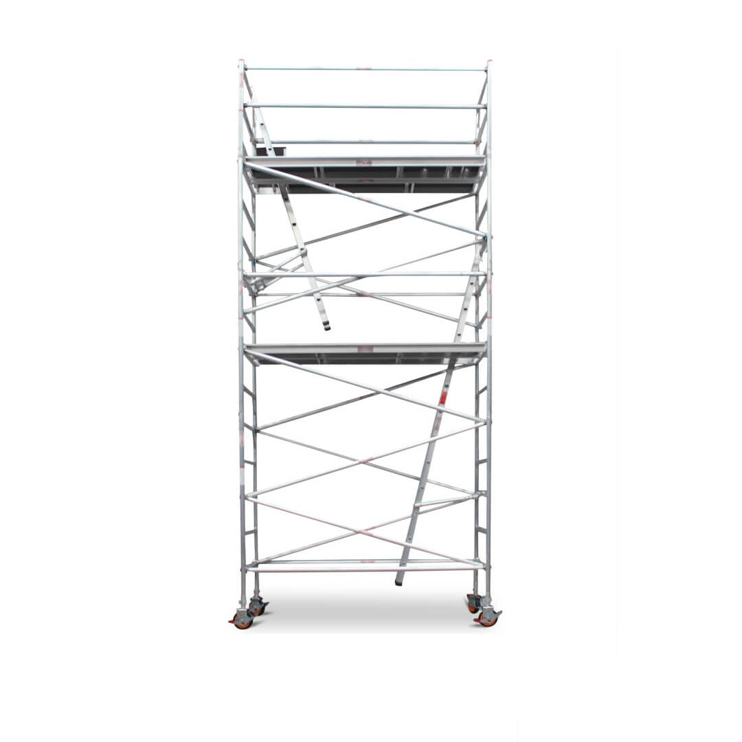 5.1m – 5.4m Wide Aluminium Mobile Scaffold Base Tower