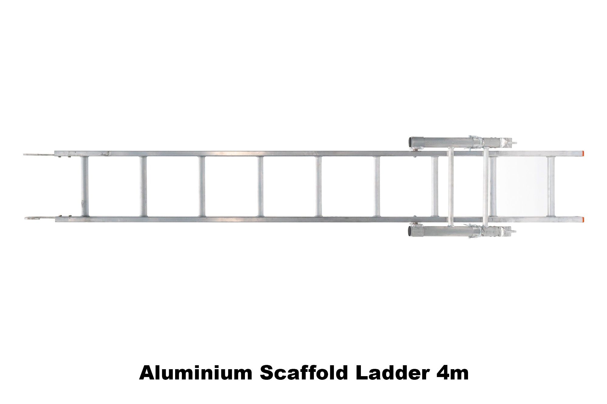 5.9m - 6.2m Wide Aluminium Mobile Scaffold Base Tower with 4 Outriggers